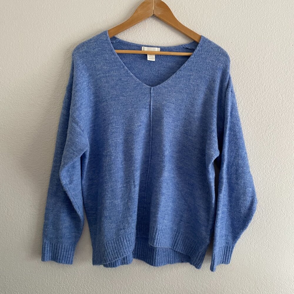H&M Slouchy Cerulean Blue Sweater